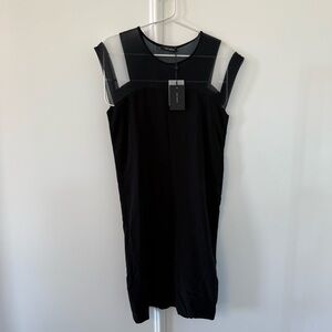 NWT! Cop.Copine Black and White Dress